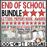 End of Year Bundle Editable Awards, End of Year Letters, E