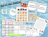 End of Year Bundle-Memory Book, Word Search, BINGO, EOY Co