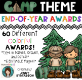 End-of-Year Camp Theme Awards! 60 Different, Colorful Awar