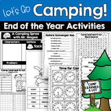 End of Year Camp Themed Activities