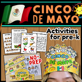 End of Year Cinco de Mayo Activities Packet with Literacy,