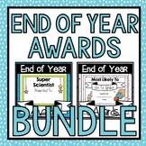 Student Awards Bundle - EDITABLE