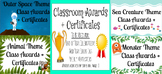 Preview of End of Year Class Awards/Honors/Certificates *EDITABLE* ALL THEMES
