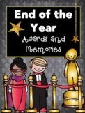 End of Year- Classroom Awards and Memory Book