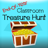 End of Year Classroom Treasure Hunt - Fun activity for the