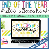 End of Year Classroom Video Slideshow w/ Music & Transitio
