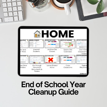 Preview of End of Year Cleanup Guide (Google)
