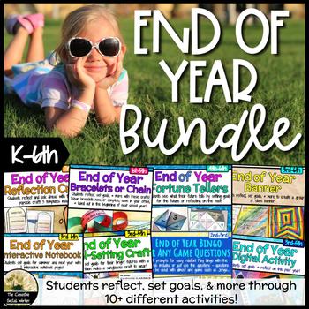 Preview of End of Year Counseling Activity Bundle