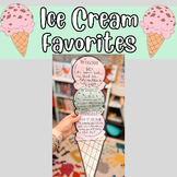 End of Year Favorites Craftivity | Ice Cream