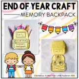 FREE End of Year Craft | Memory Backpack