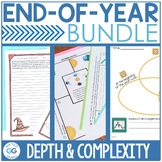End-of-Year Depth and Complexity Bundle | Frames, Writing 