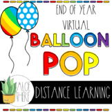 End of Year Digital Balloon Pop
