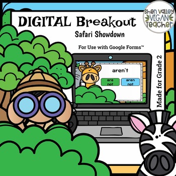 End Of Year Digital Breakout Escape Room Google Form 2nd Grade