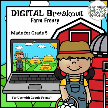 End Of Year Digital Breakout Escape Room Google Form 5th Grade