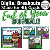 End of Year Digital Breakout Escape Rooms (Google Form) 4t