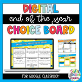 End of Year Digital Choice Board Summer Theme (Google Slides)