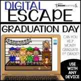 End of Year Digital Escape Graduation Day Boom Cards No Pr