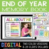 End of Year Digital Memory Book | All Grade Levels Included