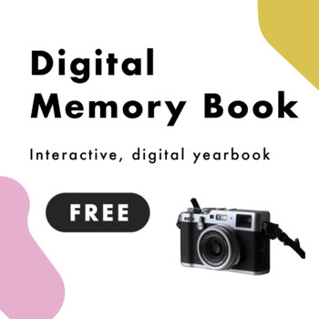 Preview of End of Year Digital Memory Book - Free