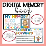 End of Year Digital Memory Book | Google Slides | End of Y