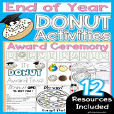 End of Year Donut Activities Party