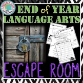 Preview of End of Year ELA Escape Room