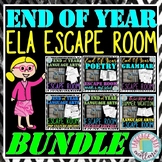 End of Year ELA Escape Room Bundle