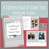 End of Year Editable Book Template     Distance Learning
