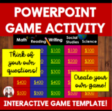 End of the Year Activity PowerPoint Review Game