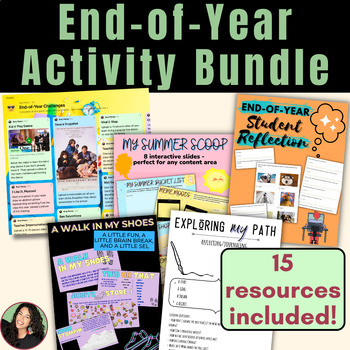 Preview of End-of-Year Engaging Activities Bundle