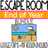 End of Year Escape Room BUNDLE ⎢ Printable + Digital - Dis