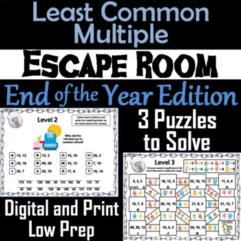 End Of The Year Escape Room For 5th Grade Worksheets Teaching Resources Tpt