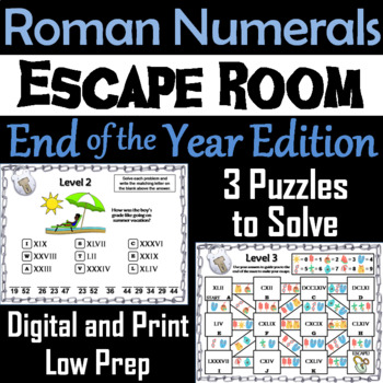 End Of The Year Escape Room For 5th Grade Worksheets Teaching Resources Tpt