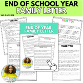 End of Year Family Letter