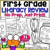 End of Year First Grade Literacy Review