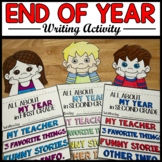 End of Year Fun Writing Activity Flipbook | All About My Year