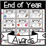 End of Year Student Award Certificates / Most Likely To / 