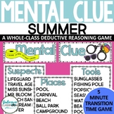 End of Year Game Summer Theme | Whole Group Transition Tim