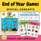 End of Year Games - Summer Fun - Spatial Concepts - Locati