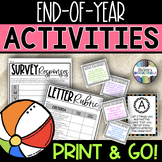 End-of-Year Activities for Upper Elementary