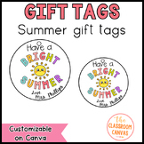 End of Year Gift Tag, Summer Gift Tag, Custom Student Gift