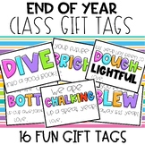 End of Year Gift Tags | Student End of Year Gifts