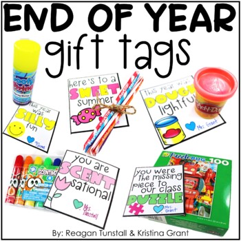 Preview of End of Year Gift Tags