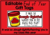 End of Year Gift Tags - Dough-lightful (Play-Doh)