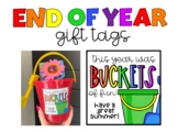 End of Year Gift Tags / Sand Bucket Tag