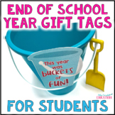 End of Year Gift Tags for Students - Summer Gift Tags