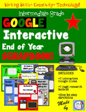 End of Year Digital Scrapbook with Google Slides!