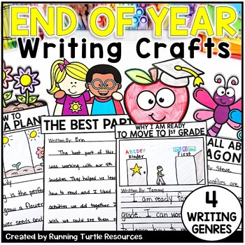 Preview of End of Year Graduation Writing, May Writing Crafts, Writing Process Review