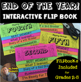 End of Year FlipBook Activity for Grades 2-5 | School Year