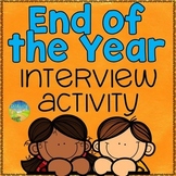 Free End of Year Interview Activity